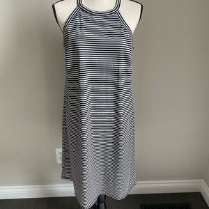 Maison Jules Striped Bodycon Dress Size L NWT